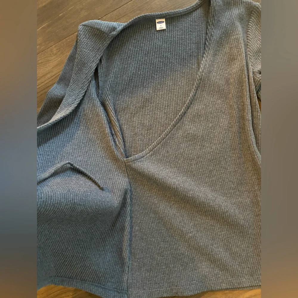 Women steel blue old navy sweater - Picture 2 of 4